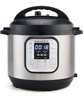 Instant Pot Duo Electric Pressure Cooker - Stainless Steel & Black
